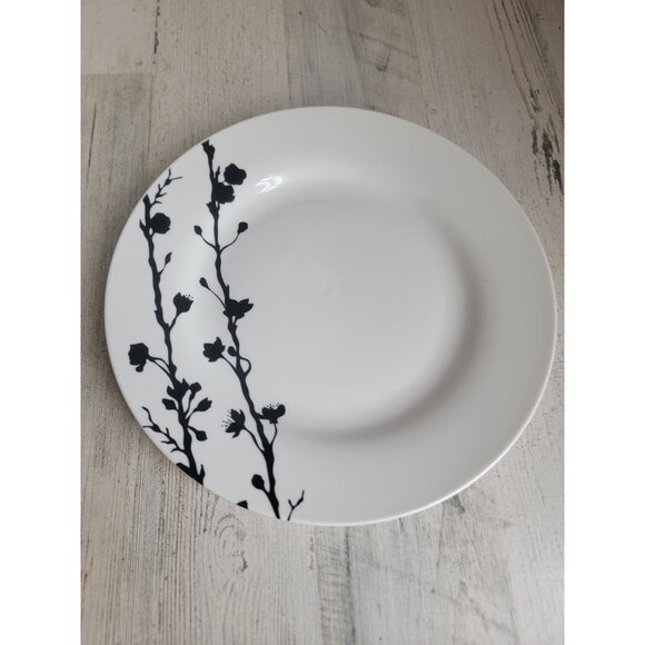 Cambridge England Shadow Blossom flower plate - Picture 4 of 6